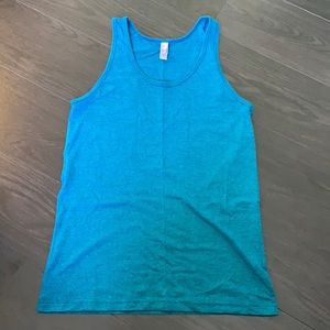 Teal tank top